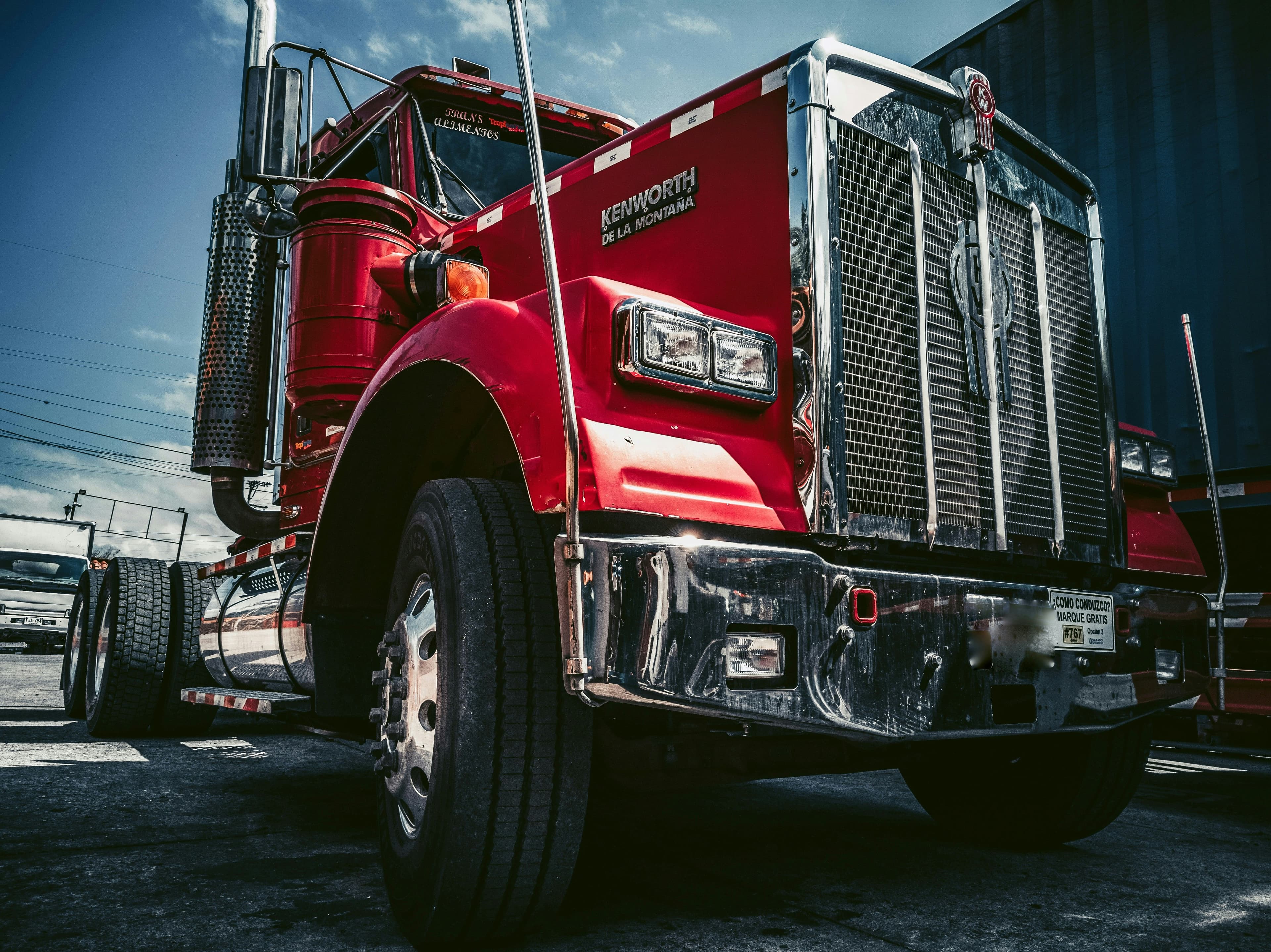 Semi truck financed for an owner-operator